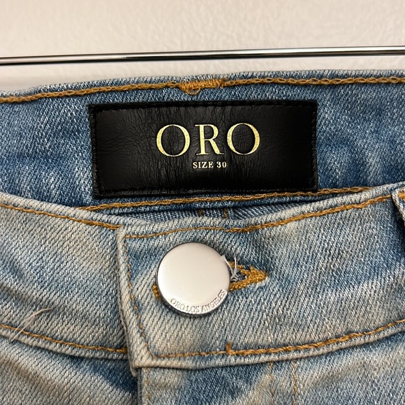 ORO Los Angeles Mecanico Denim Size 30. - Picture 5 of 9